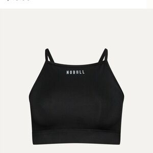 NOBULL Women's Sleek Black Sports Bra